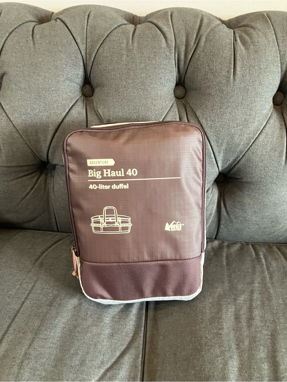 REI Big Haul 40 40-Liter Duffel Packing Cube - Brown
